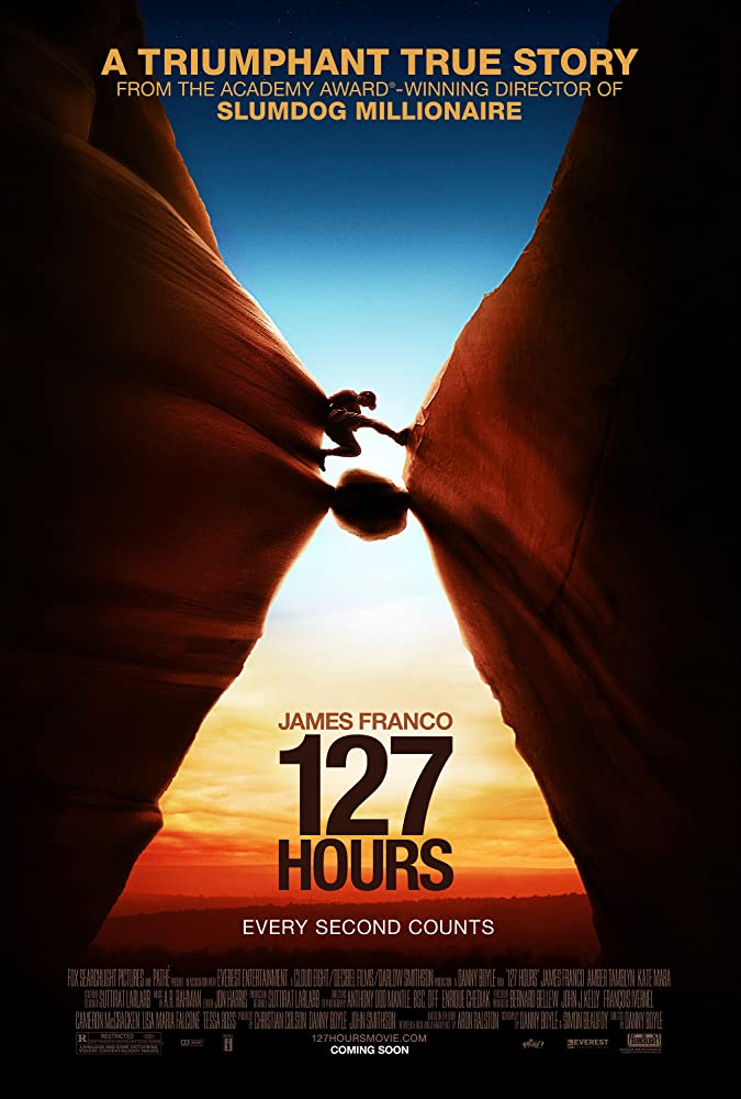 Movie poster of 127 Hours